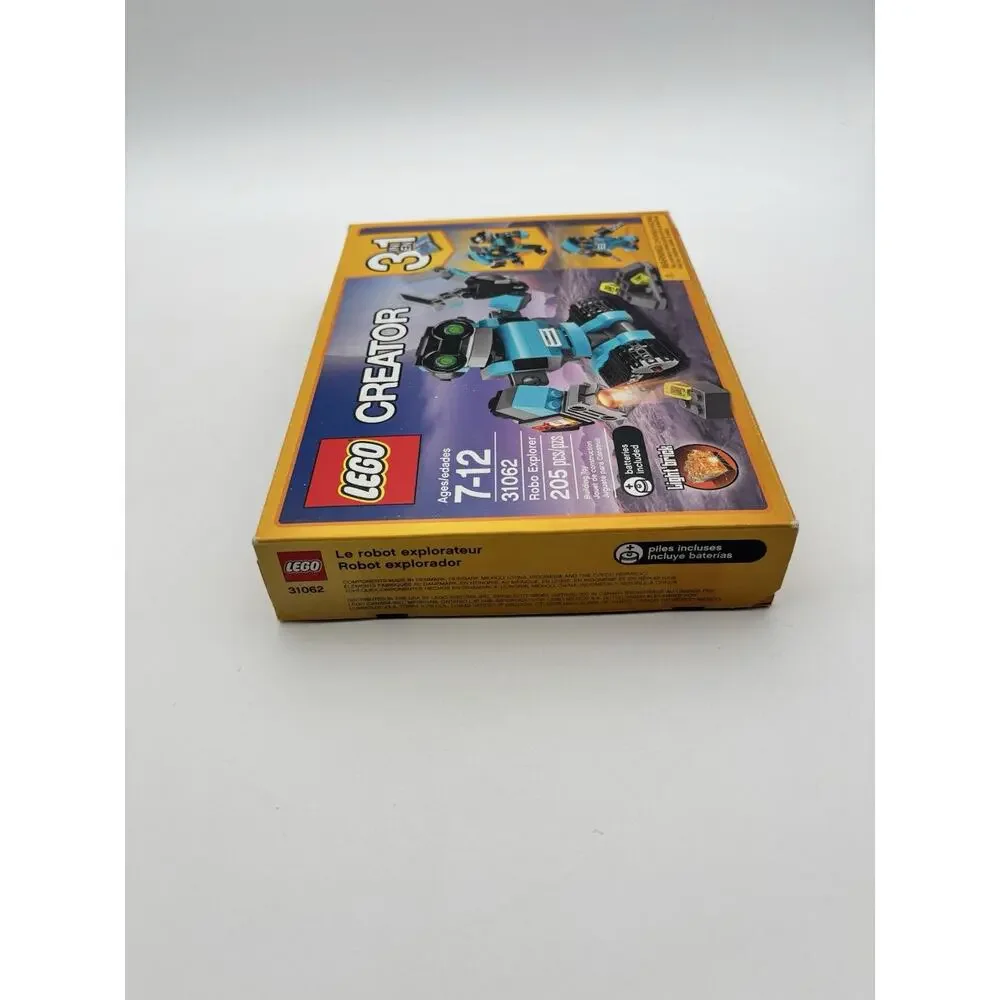 New In Box Retired LEGO Creator 31062 - 3 in 1 Robo Explorer New Sealed